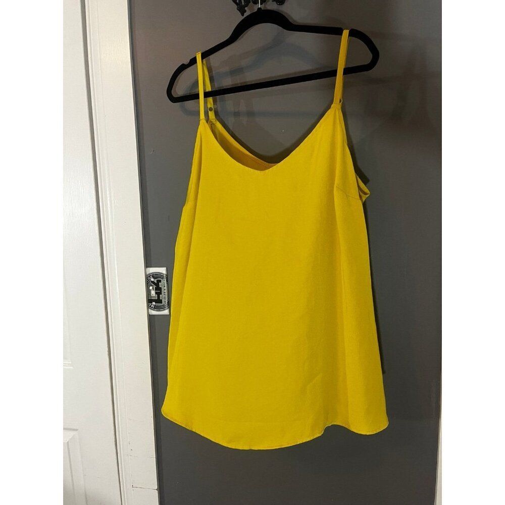 Torrid size 2 yellow Sophie tank top blouse